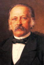 Theodor Fontane, Gemälde von Carl Breitbach (1883)